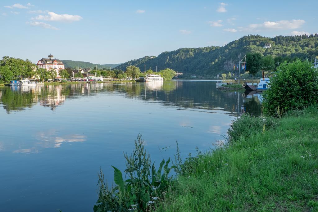 Panorama-Cafe Moselgarten Alf Exteriér fotografie